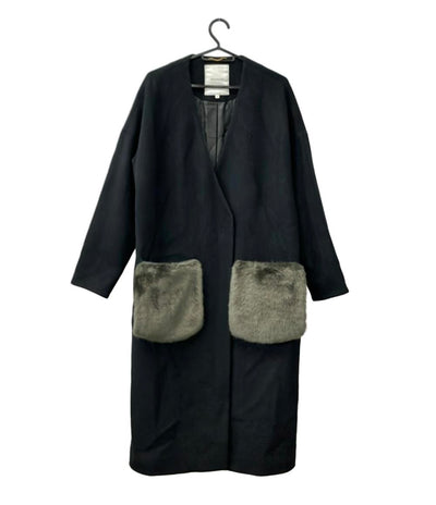 ベアトリス ノーカラーコート レディース SIZE 38 (S) BEATRICE