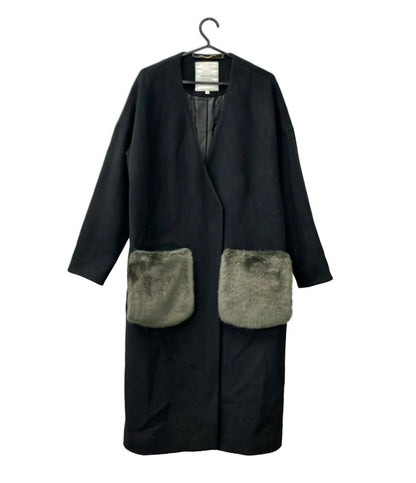 ベアトリス ノーカラーコート レディース SIZE 38 (S) BEATRICE
