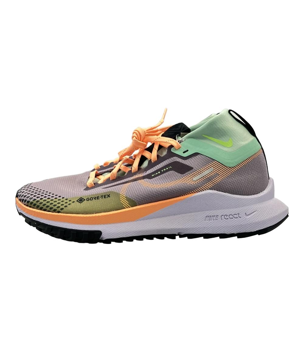 美品 ナイキ ローカットスニーカー リアクト ペガサス トレイル 4 GTX DJ7929-500 レディース SIZE 24.5 (L) NIKE