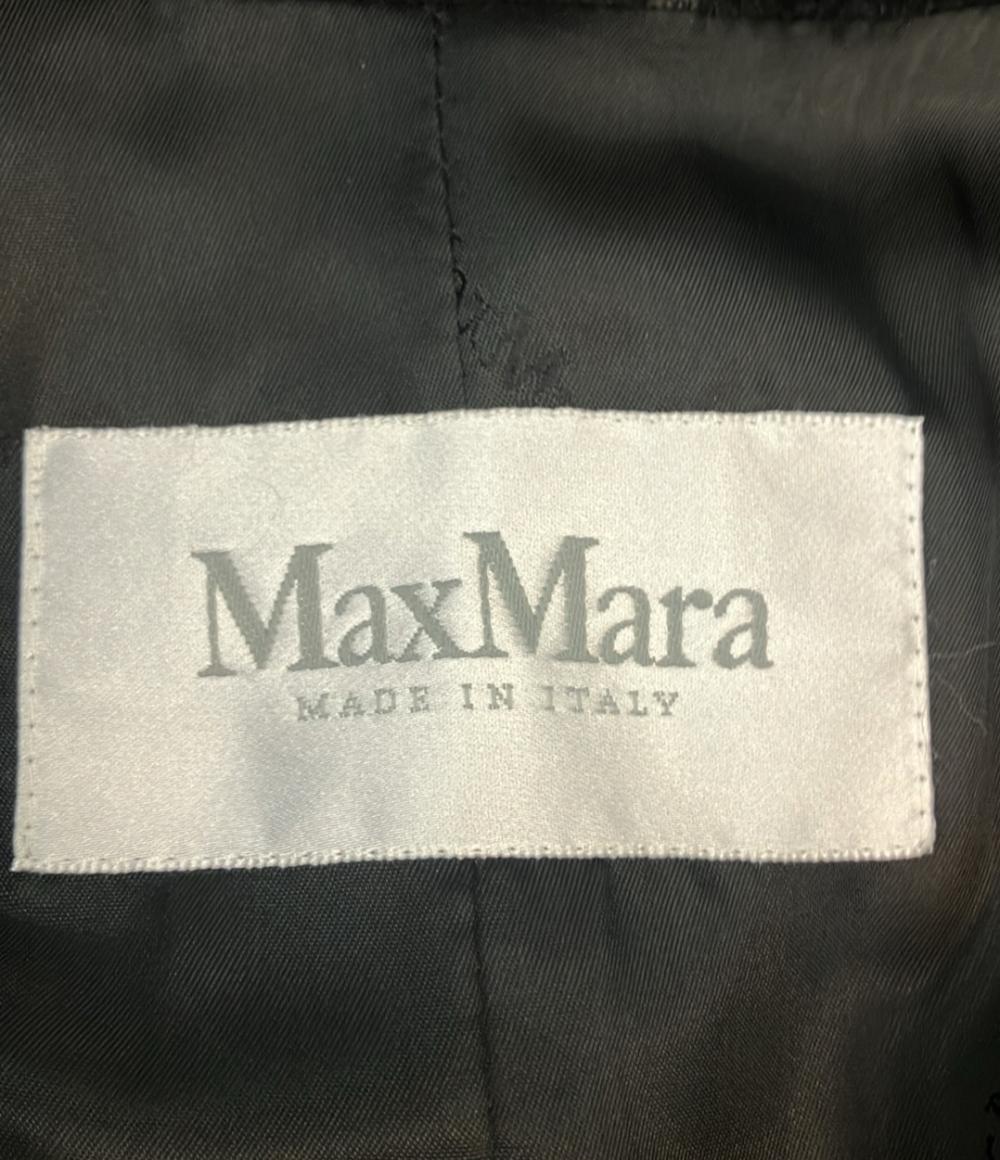 MAX MARA コート オーバーサイズ ダブルブレスト  アルパカ エッグライン ロングテディベアアイコンコート TEDGIRL レディース SIZE 38 (S)