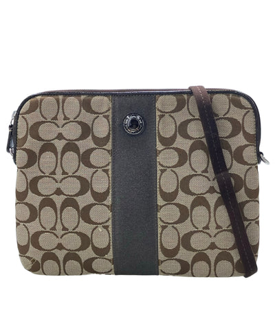 美品 COACH ショルダーバッグ シグネチャー レディース コーチ