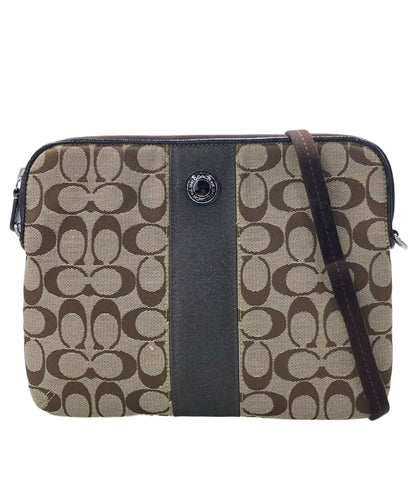 美品 COACH ショルダーバッグ シグネチャー レディース コーチ