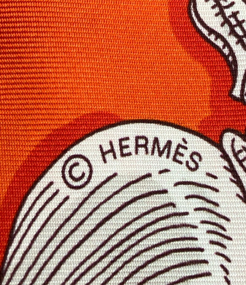 HERMES スカーフ マフラー シルク100% 帝王学 L'INSTRUCTION DU ROY レディース エルメス