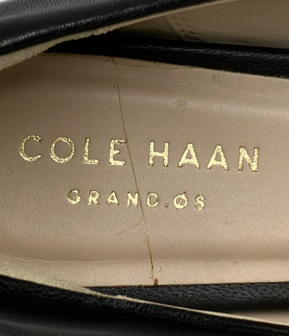 美品 COLE HAAN オープントゥパンプス ウェッジソール レディース SIZE 6.5 (24cm) コールハーン