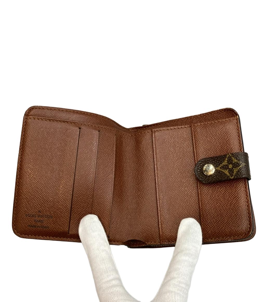 LOUIS VUITTON 二つ折り財布 コンパクト ジップ モノグラム M61667