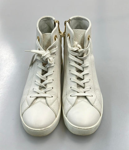 LOUIS VUITTON ハイカットスニーカー サイドジップ モノグラム レディース SIZE 37 (23.5cm) ルイ・ヴィトン