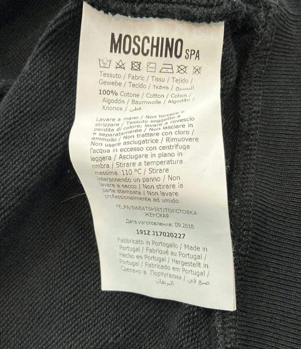 美品 モスキーノ ジップアップスウェット レディース SIZE 50 (XL) MOSCHINO