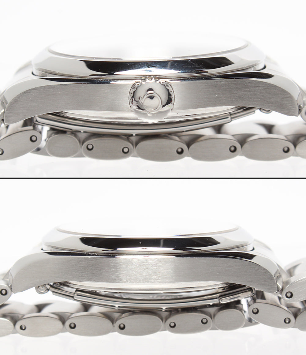美品 OMEGA 腕時計 アクアテラ シーマスター クオーツ シルバー 2518.30 メンズ オメガ
