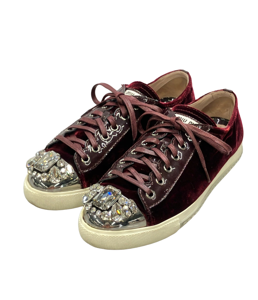 miumiu ミュウミュウ スニーカー 37.5 MIU MIU(ミュウミュウ