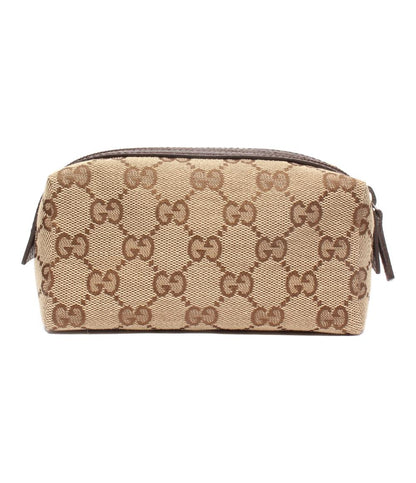 美品 グッチ ポーチ GGキャンバス 29 596 205027 レディース GUCCI