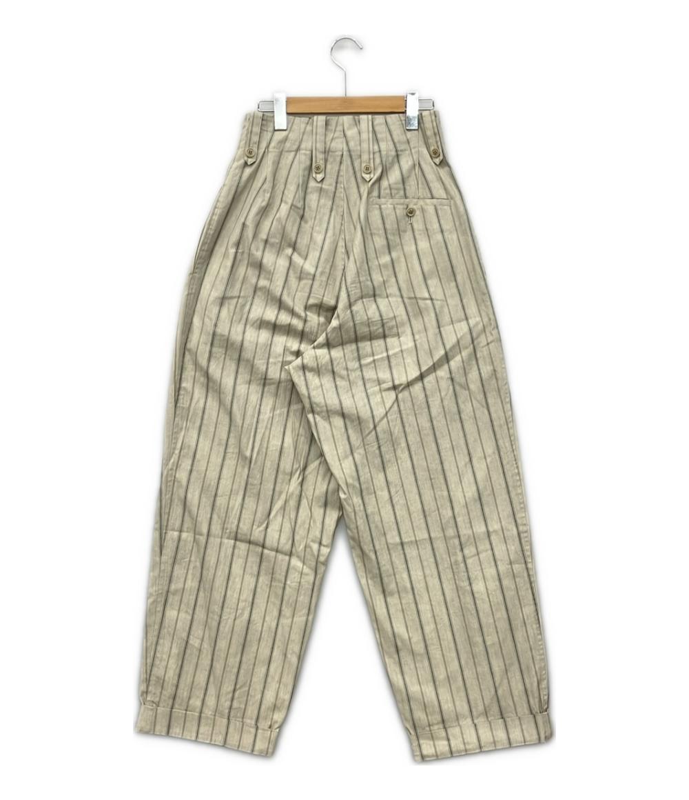 美品 ワイズ ワークパンツ ストライプ柄 レディース SIZE 2 (M) Y's
