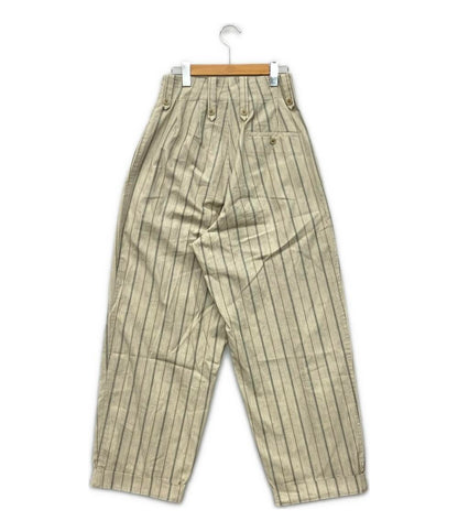美品 ワイズ ワークパンツ ストライプ柄 レディース SIZE 2 (M) Y's