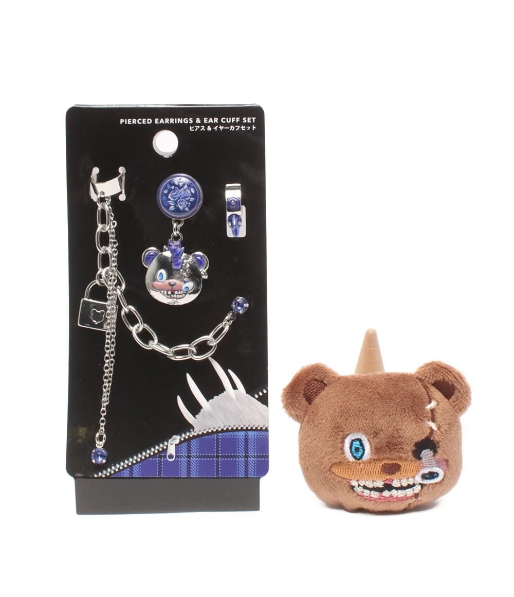 美品 USJ リング 指輪 ピアス イヤカフ ハロウィンホラーナイト ハミクマパンク レディース ユー・エス・ジェイ