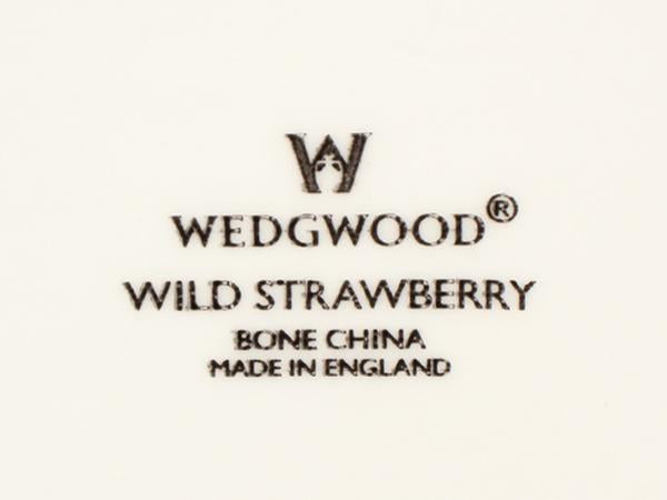 美品 ウエッジウッド オクタゴナルディッシュ 皿 25cm ワイルドストロベリー WEDGWOOD