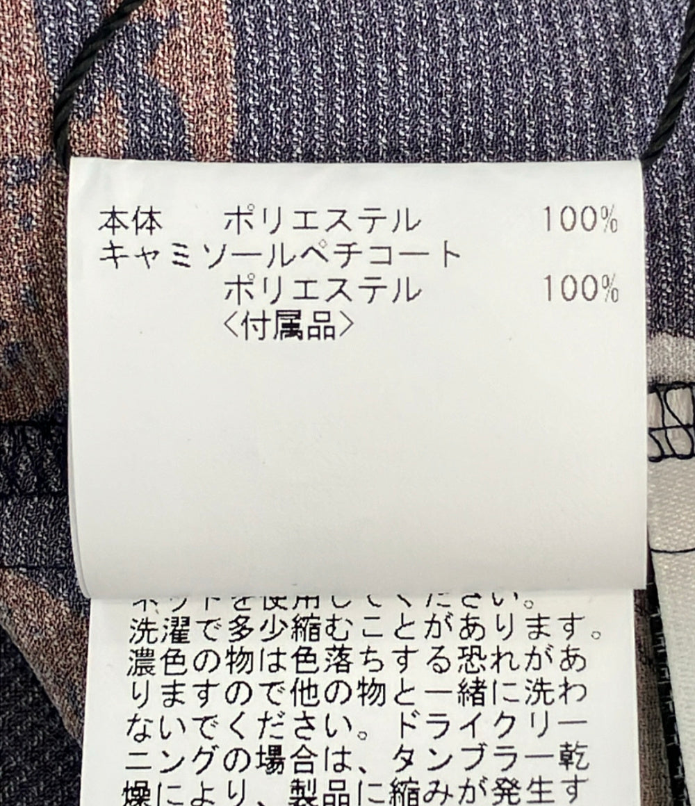 美品 ANAYI ノースリーブ ワンピース ペチコート付き レディース SIZE 36 (S) アナイ