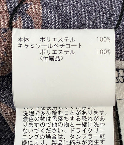 美品 ANAYI ノースリーブ ワンピース ペチコート付き レディース SIZE 36 (S) アナイ