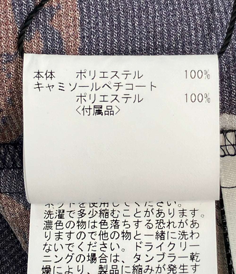美品 ANAYI ノースリーブ ワンピース ペチコート付き レディース SIZE 36 (S) アナイ