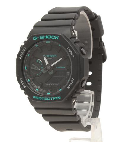 美品 カシオ 腕時計 G-SHOCK クオーツ ブラック GMA-S2100GA メンズ CASIO