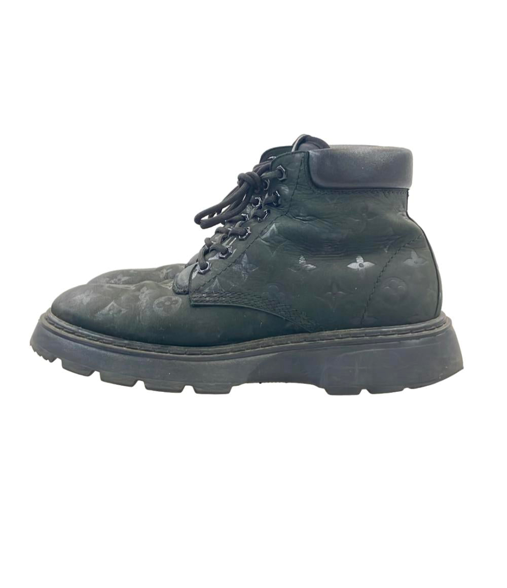 LOUIS VUITTON ショートブーツ モノグラムヌバック ボールドライン ×NBA メンズ SIZE 7 1/2 (26.5cm) ルイ・ヴィトン