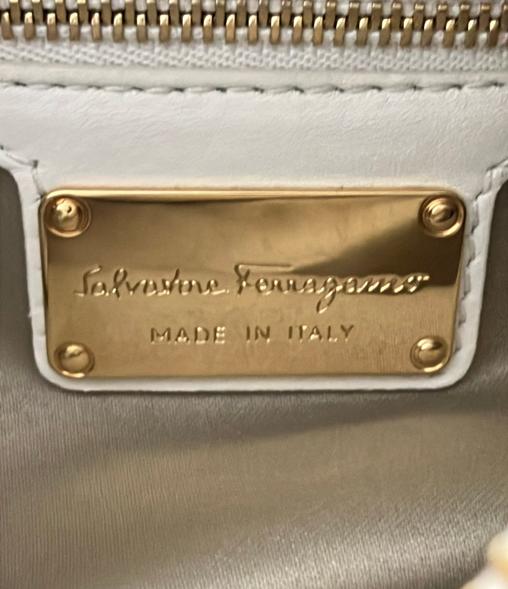 Salvatore Ferragamo 2way ハンドバッグ ショルダーバッグ 肩掛け 斜め掛け ガンチーニ EE-21 F703 レディース サルヴァトーレフェラガモ