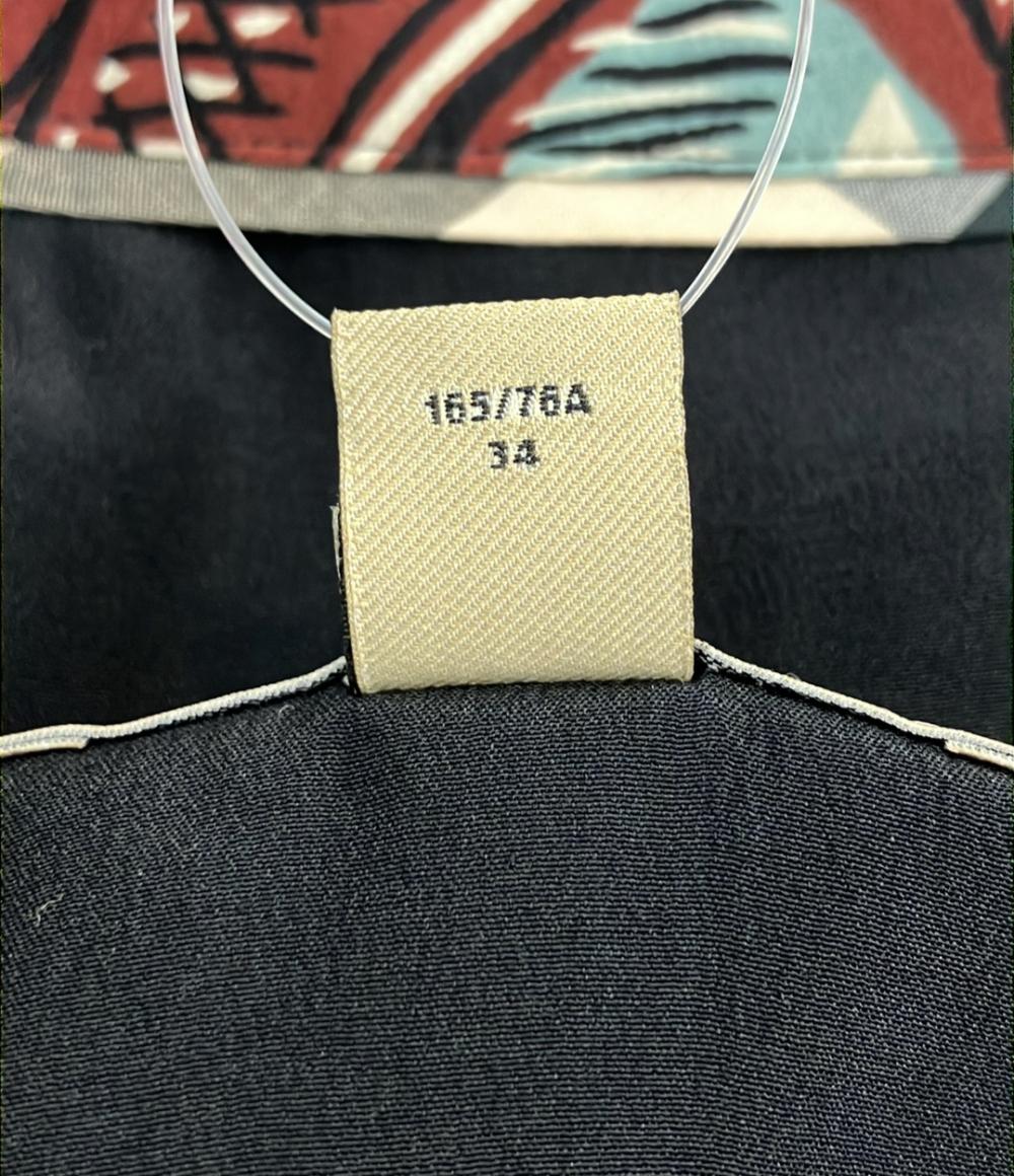 BURBERRY 長袖シャツワンピース シルク CNSHAMAN1SHA レディース SIZE