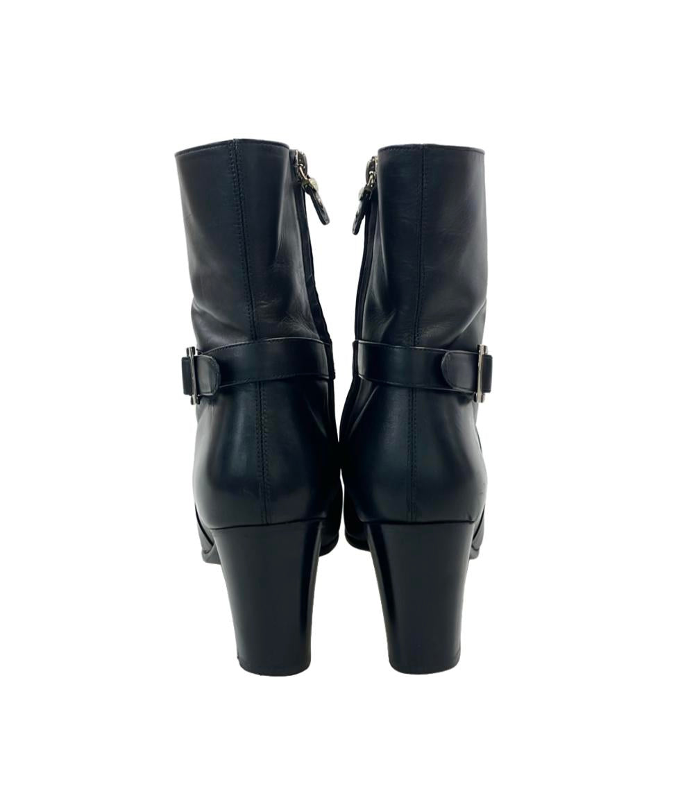 Salvatore Ferragamo ショートブーツ サイドジップ ガンチーニ レディース SIZE 7 1/2 C (25cm) サルヴァトーレフェラガモ