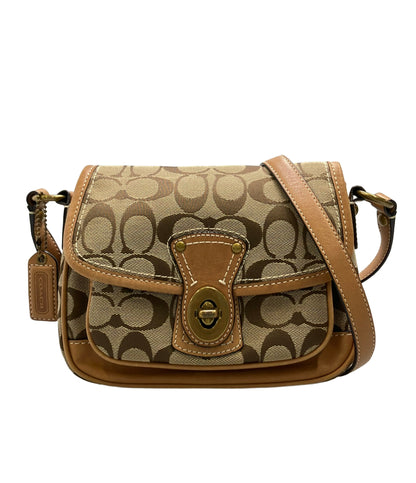 COACH ショルダーバッグ 肩掛け 斜め掛け シグネチャー レディース コーチ