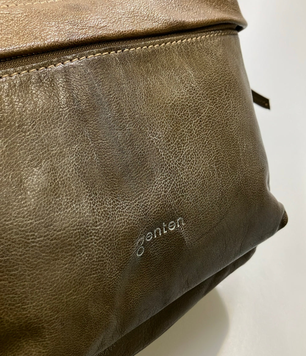 genten リュック 本革 レディース ゲンテン