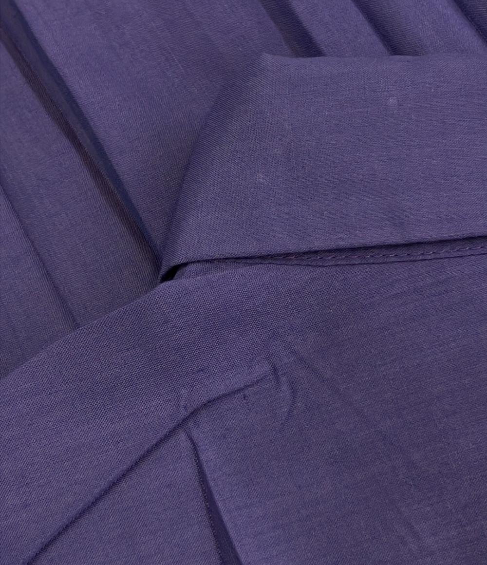 ISSEY MIYAKE 長袖 プリーツシャツ IM94-FJ935 レディース SIZE M イッセイミヤケ