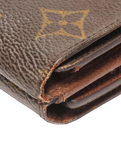 LOUIS VUITTON Wホック二つ折り財布 ポルトモネ ビエ カルトクレディ モノグラム M61652 レディース ルイ・ヴィトン