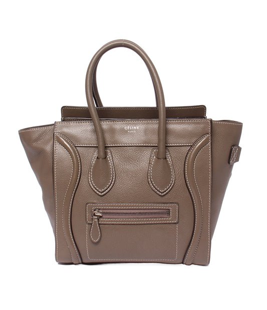CELINE ハンドバッグ トートバッグ ラゲージ マイクロ レディース セリーヌ