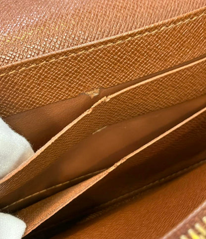 訳あり LOUIS VUITTON 二つ折り財布 モノグラム ポルトフォイユサラ M61734 レディース メンズ ルイ・ヴィトン