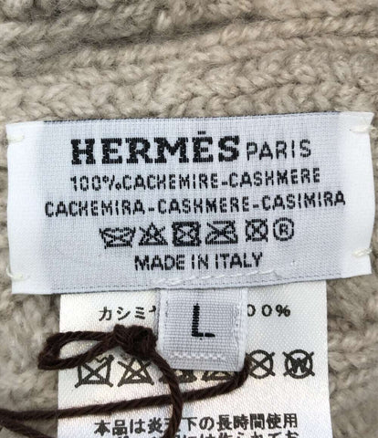 エルメス 美品 ニット帽 シェーヌダンクル柄      レディース SIZE L (L) HERMES