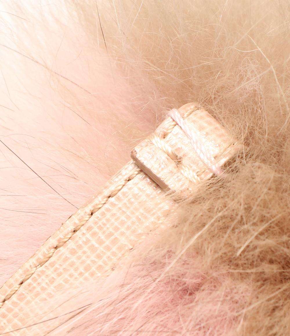 FENDI バックチャーム ファー ポンポン レディース フェンディ