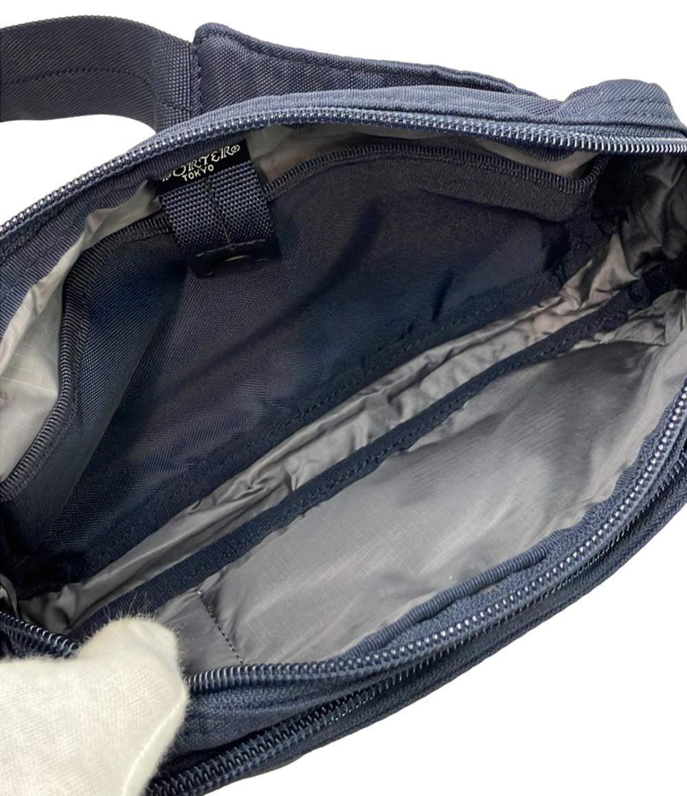美品 PORTER ウエストバッグ ボディバッグ フラッシュ メンズ ポーター