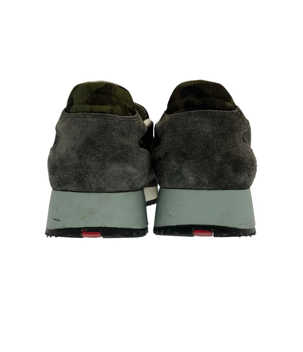 プラダ スリッポン 迷彩 レディース SIZE 38 (XL) PRADA