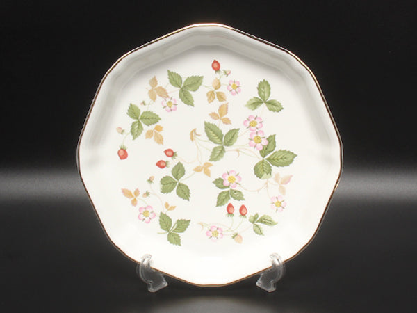 WEDGWOOD オクタゴナルディッシュ 皿 25cm ワイルドストロベリー ウエッジウッド