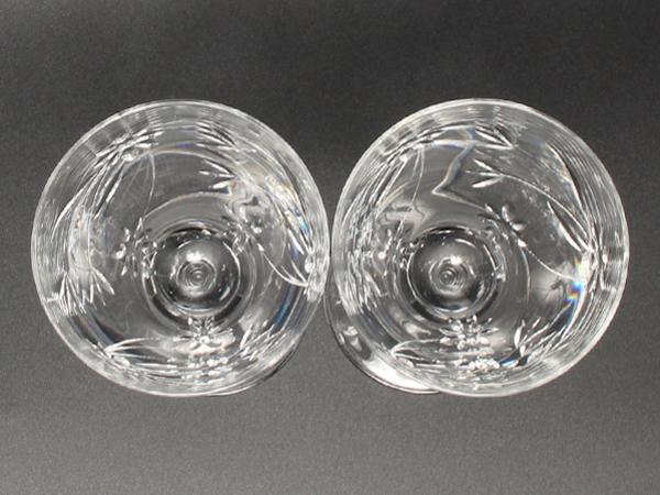 ロイヤルドルトン ワイングラス 2点セット ペア ジャスミン Royal Doulton