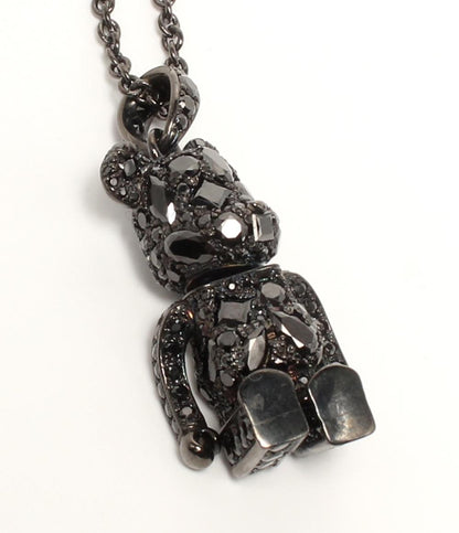 美品 Velvet Lounge ベアブリック ネックレス SV925 ベアモチーフ クマモチーフ STARDUST ユニセックス ヴェルヴェットラウンジ