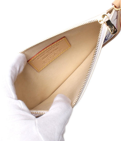 美品 LOUIS VUITTON ショルダーバッグ ハンドバッグ 肩掛け LV×TM キャリーオール NM PM モノグラムマルチカラー M13661 レディース ルイ・ヴィトン