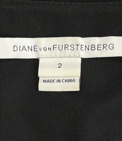 ダイアンフォンファステンバーグ フリルカシュクールワンピース レディース SIZE 2 (M) DIANE VON FURSTENBERG