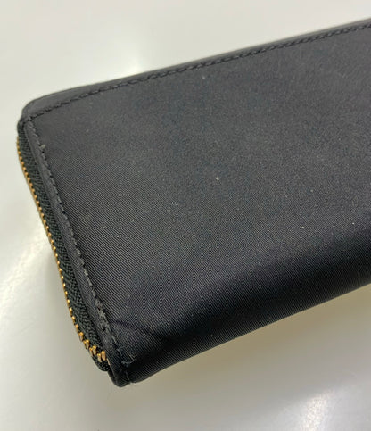 Kate Spade ラウンドファスナー長財布 ナイロン レザー WLRU2356 レディース ケイトスペード