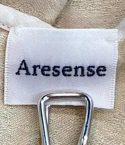 アーセンス パフスリーブ ブラウス 花柄 レディース SIZE F (M) Aresense