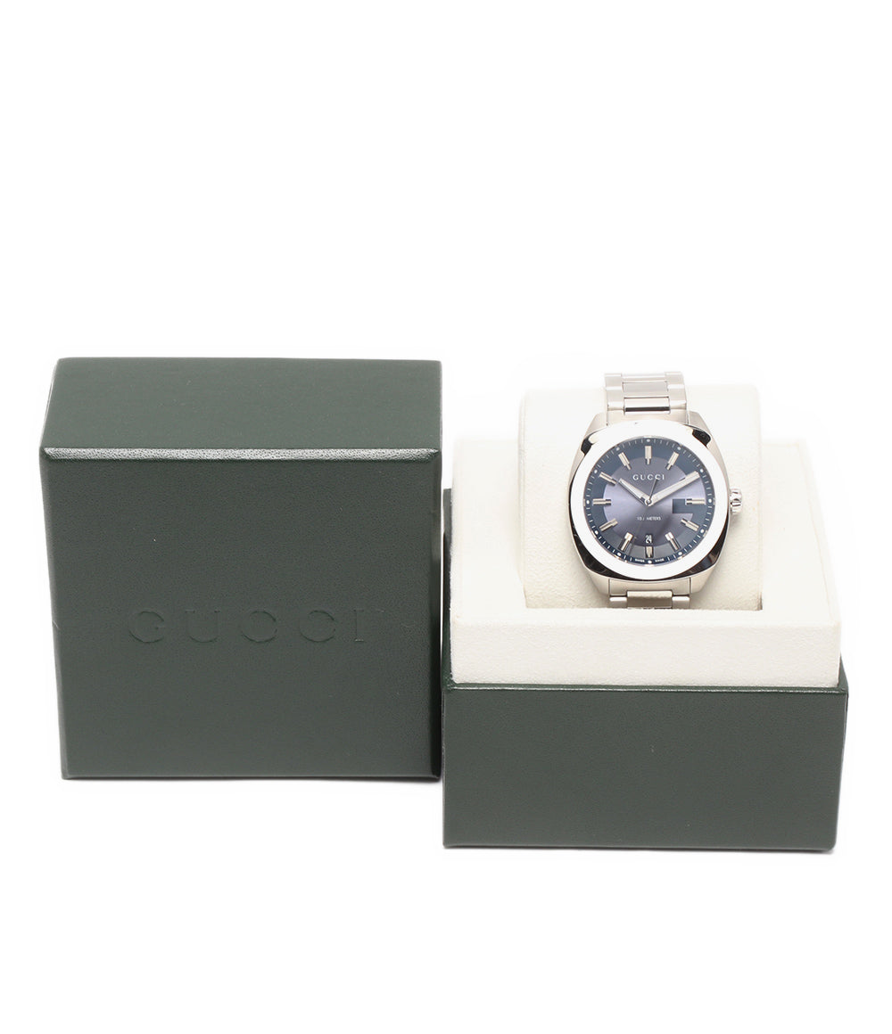 美品 GUCCI 腕時計 GG2570 クオーツ YA142303 メンズ グッチ