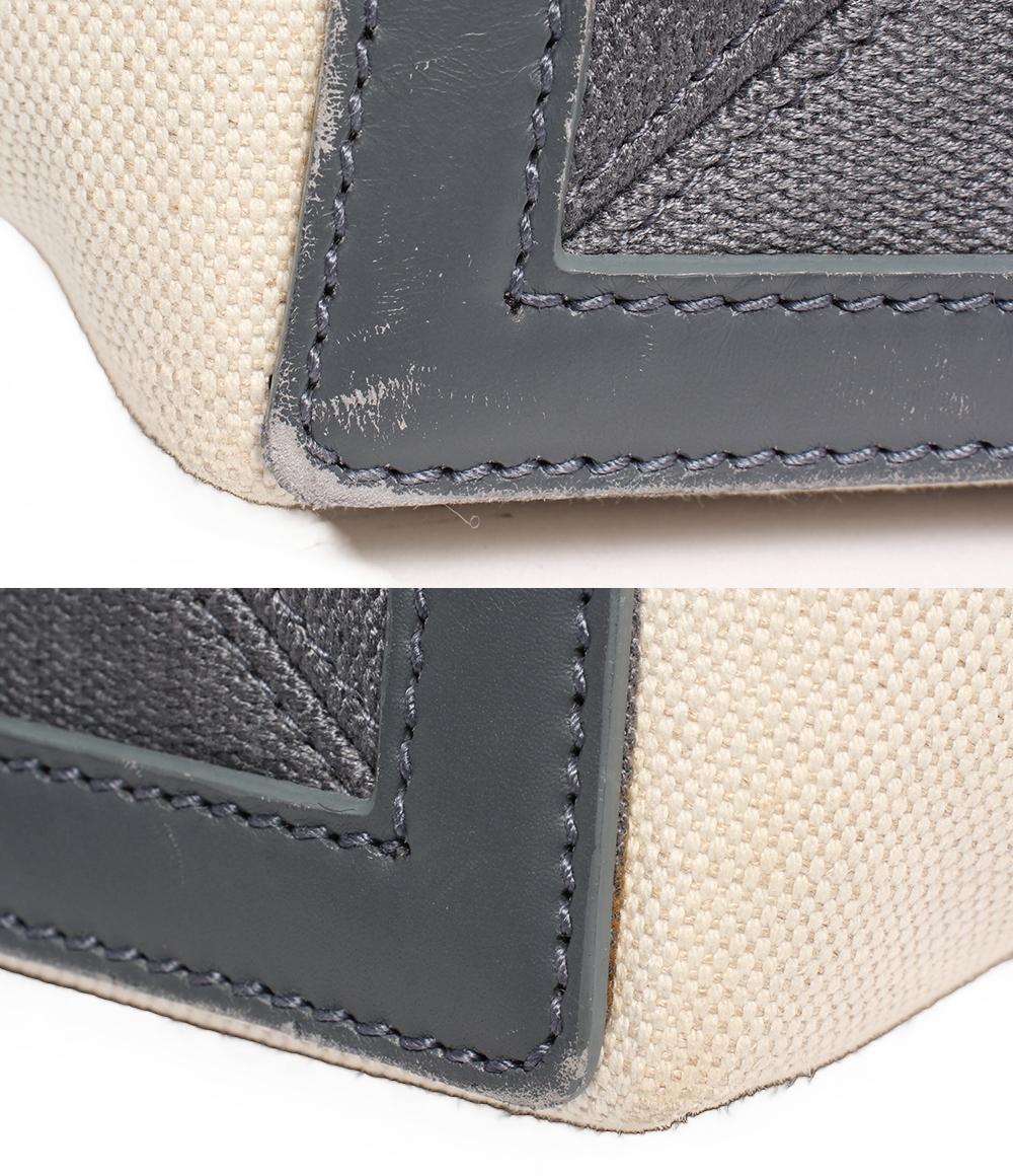 BALENCIAGA トートバッグ キャンバス ハンドバッグ ネイビーカバ S 339933AQ83N1381 レディース バレンシアガ