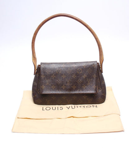 訳あり ルイ・ヴィトン ショルダーバッグ 肩掛け ミニルーピング モノグラム M51147 レディース LOUIS VUITTON