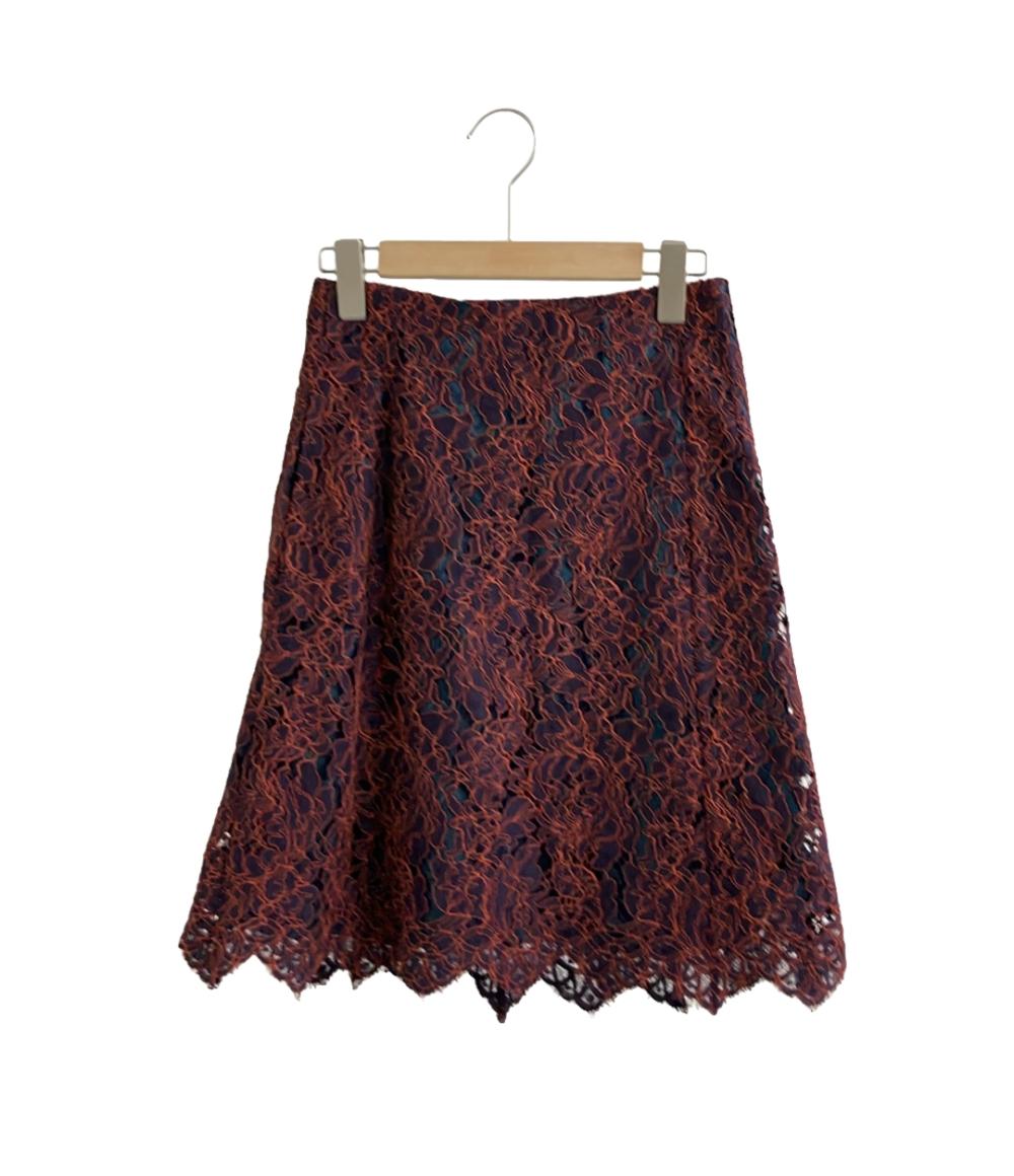 カルヴェン 総レースタイトスカート レディース SIZE 34 (S) CARVEN 