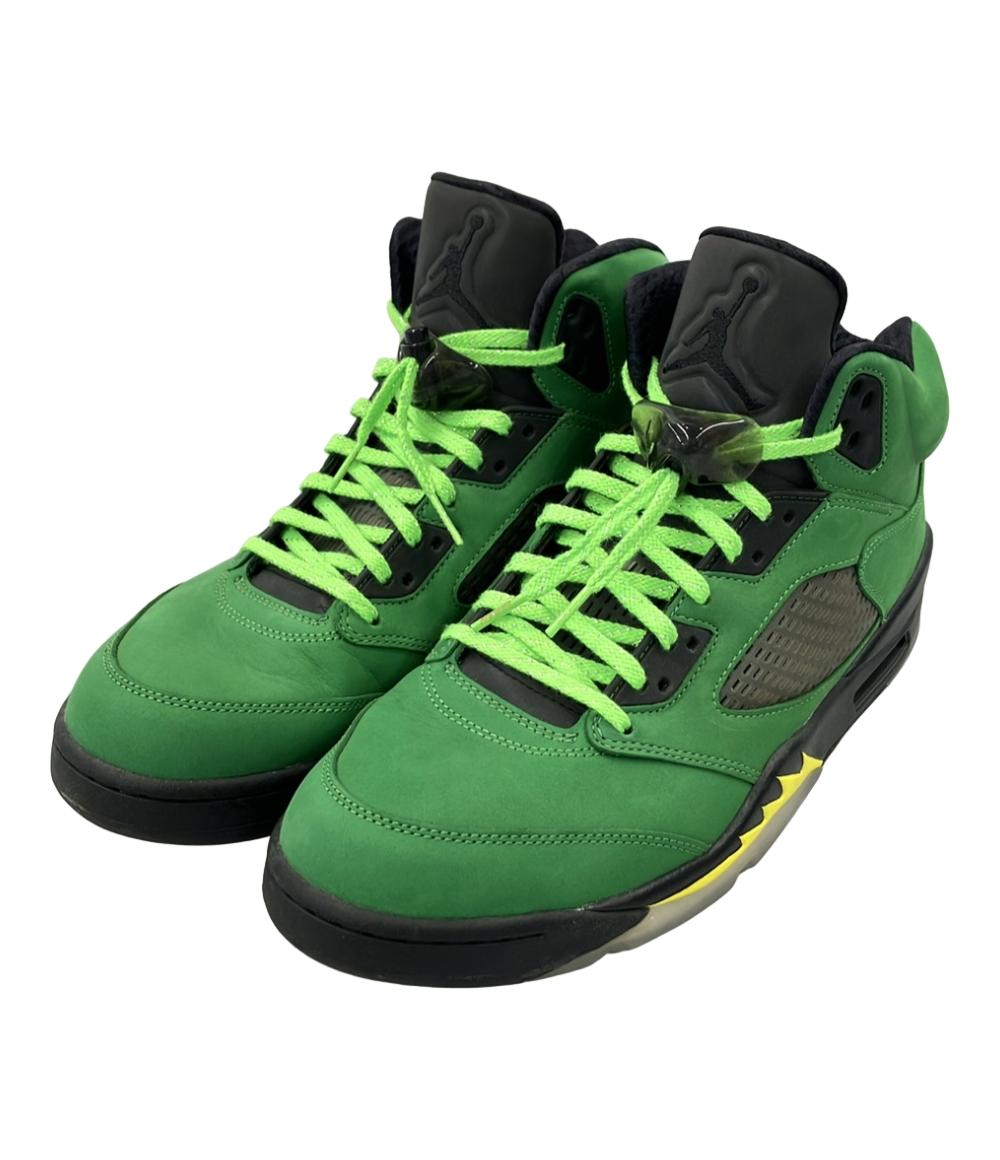 ナイキ スニーカー エア ジョーダン5 オレゴン ダックス CK6631-307 メンズ SIZE 29.0 (XL) NIKE