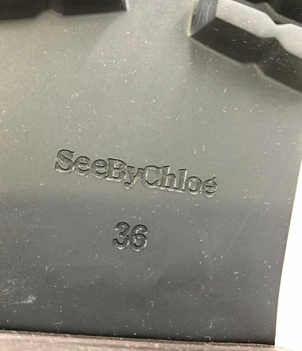 SEE BY CHLOE ショートブーツ サイドジップ レディース SIZE 36 (23.5cm) シーバイクロエ