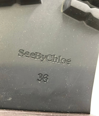 SEE BY CHLOE ショートブーツ サイドジップ レディース SIZE 36 (23.5cm) シーバイクロエ